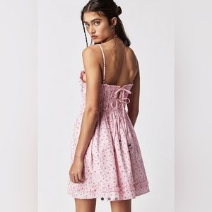 NWOT Free People Gabby Mini Dress